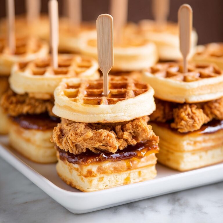 Chicken and Waffle Sliders Recipe
