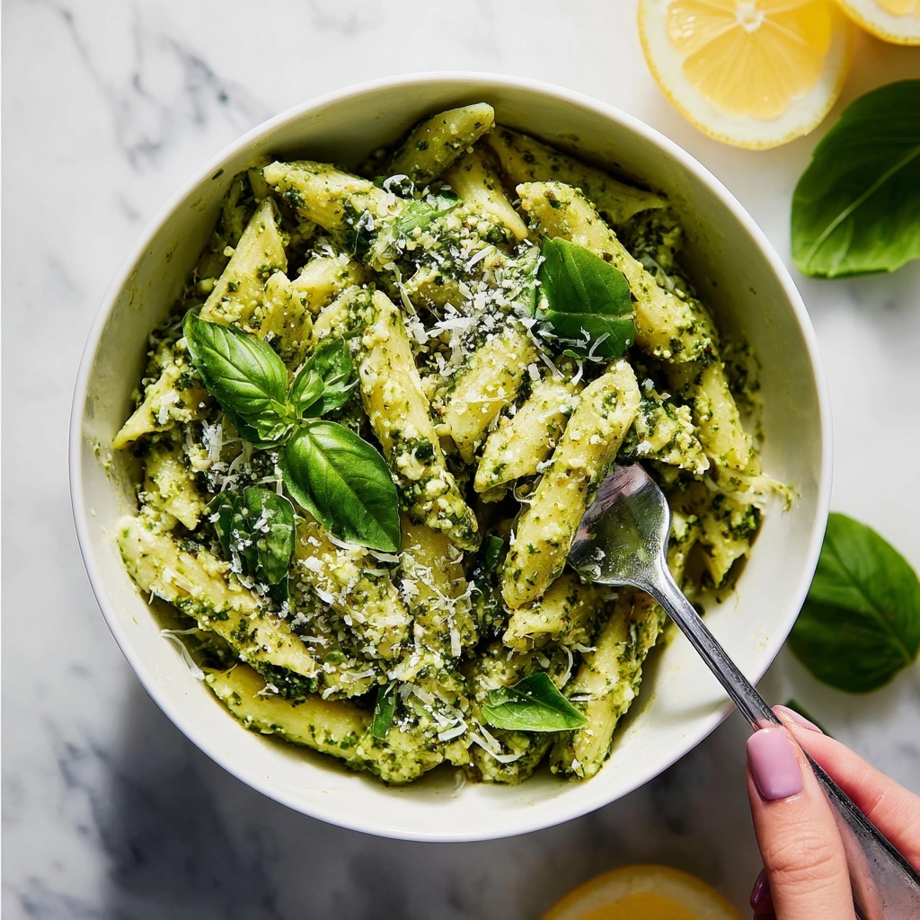 Pesto Pasta Recipe - Recipe Image