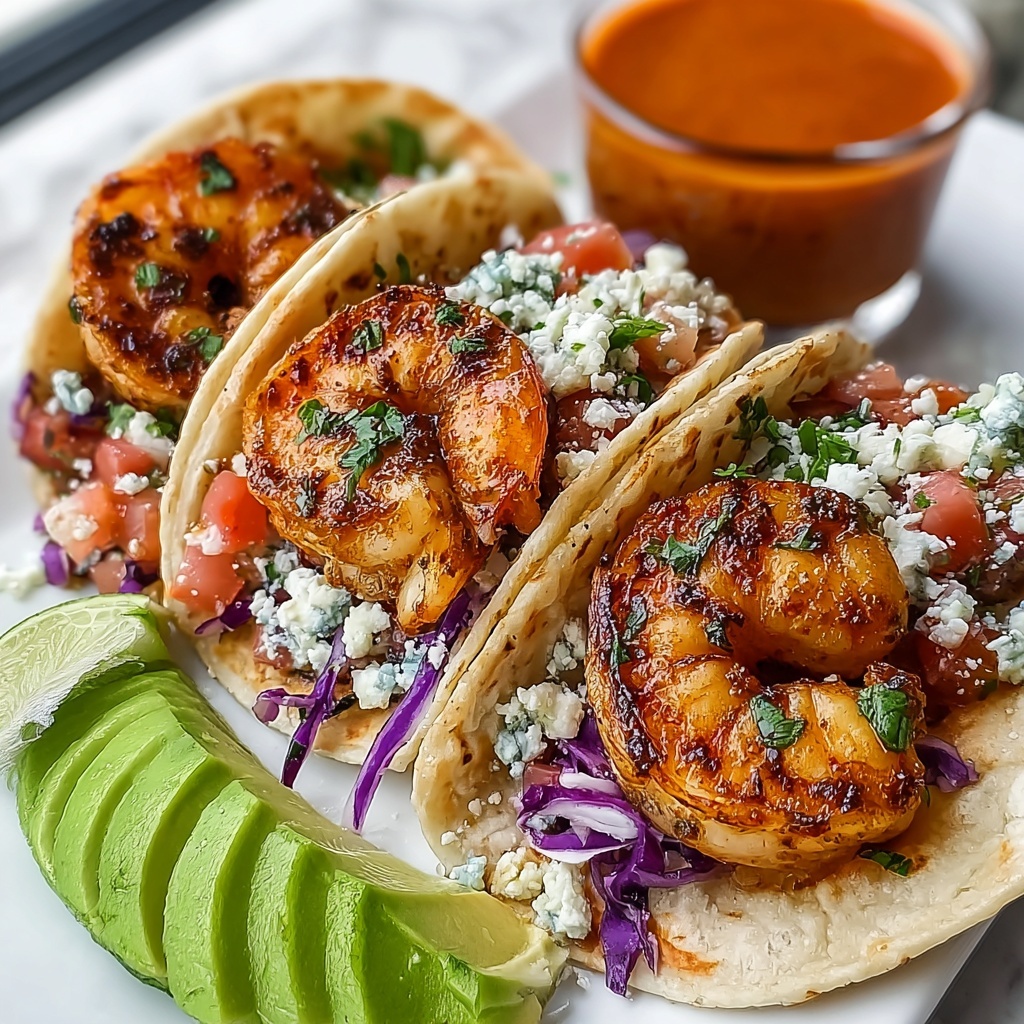 Mouthwatering Shrimp Tacos Recipe - Recipe Image