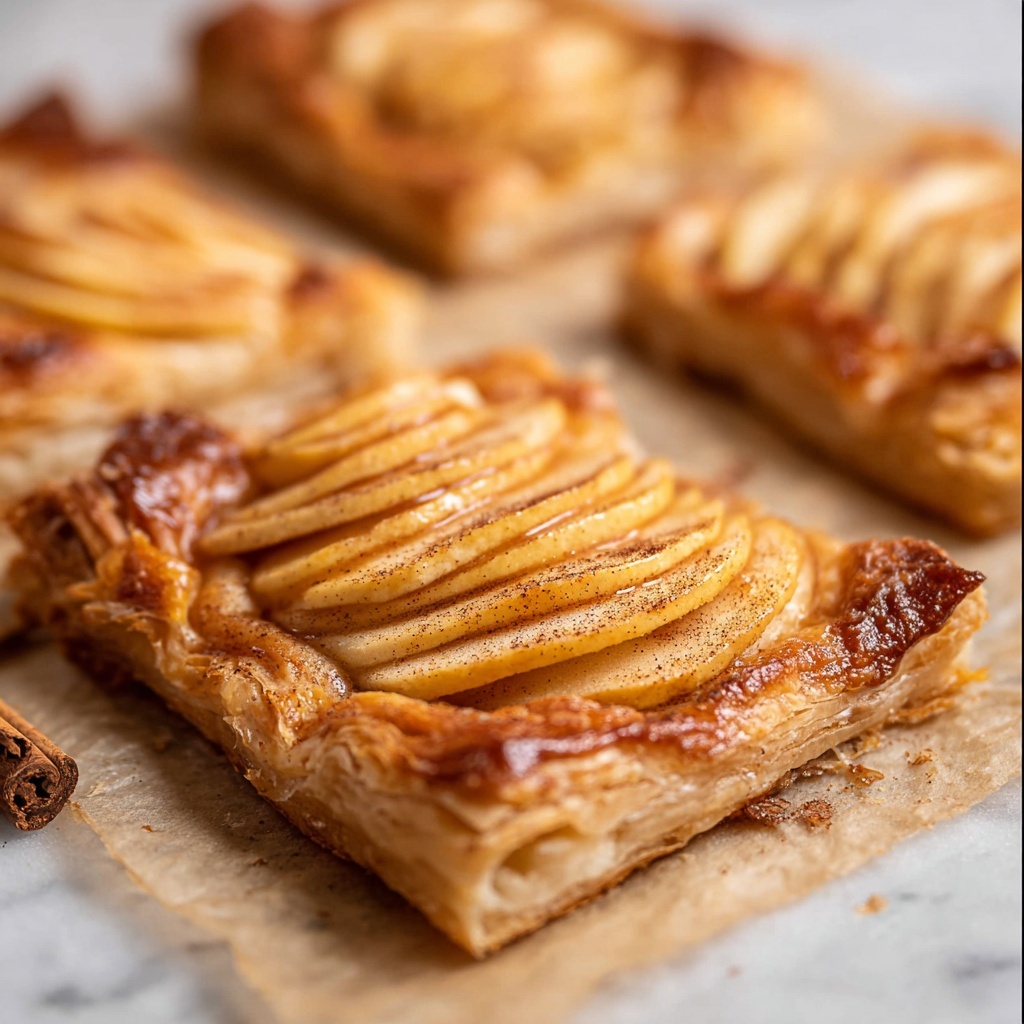 Puff Pastry Apple Tart Recipe - Recipe Image