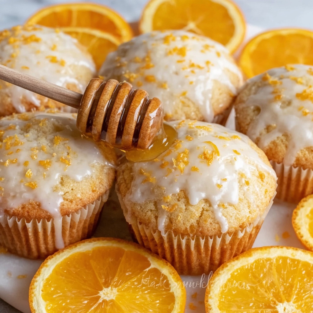 Orange Muffins with Orange Glaze Recipe - Recipe Image