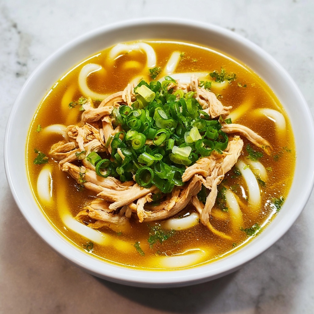 Chicken Udon Soup Recipe - Recipe Image