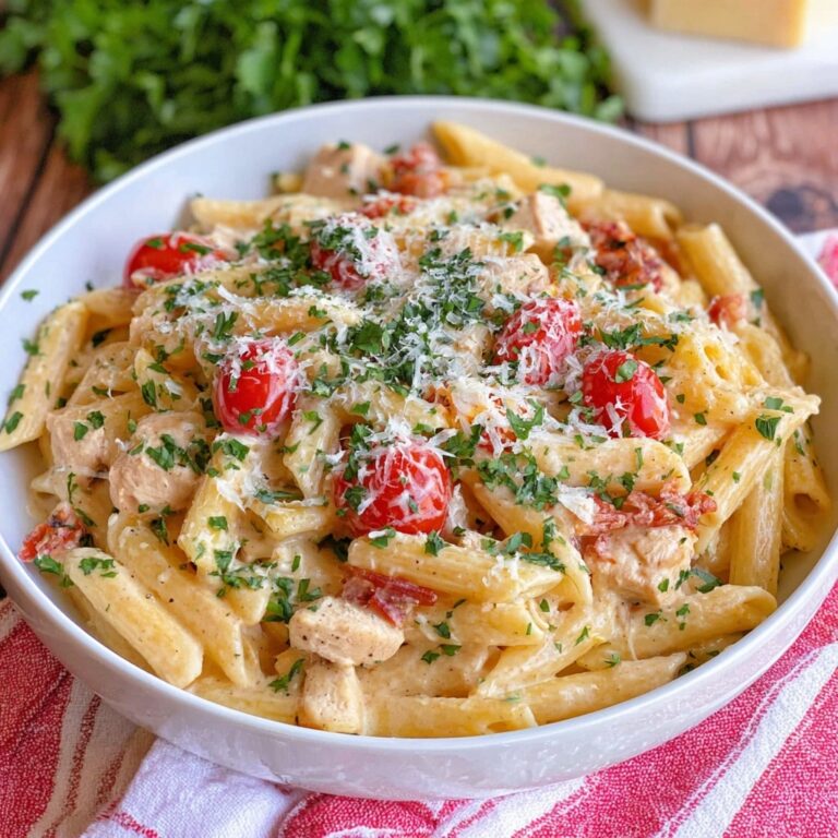 Baked Boursin Cajun Chicken Pasta Recipe