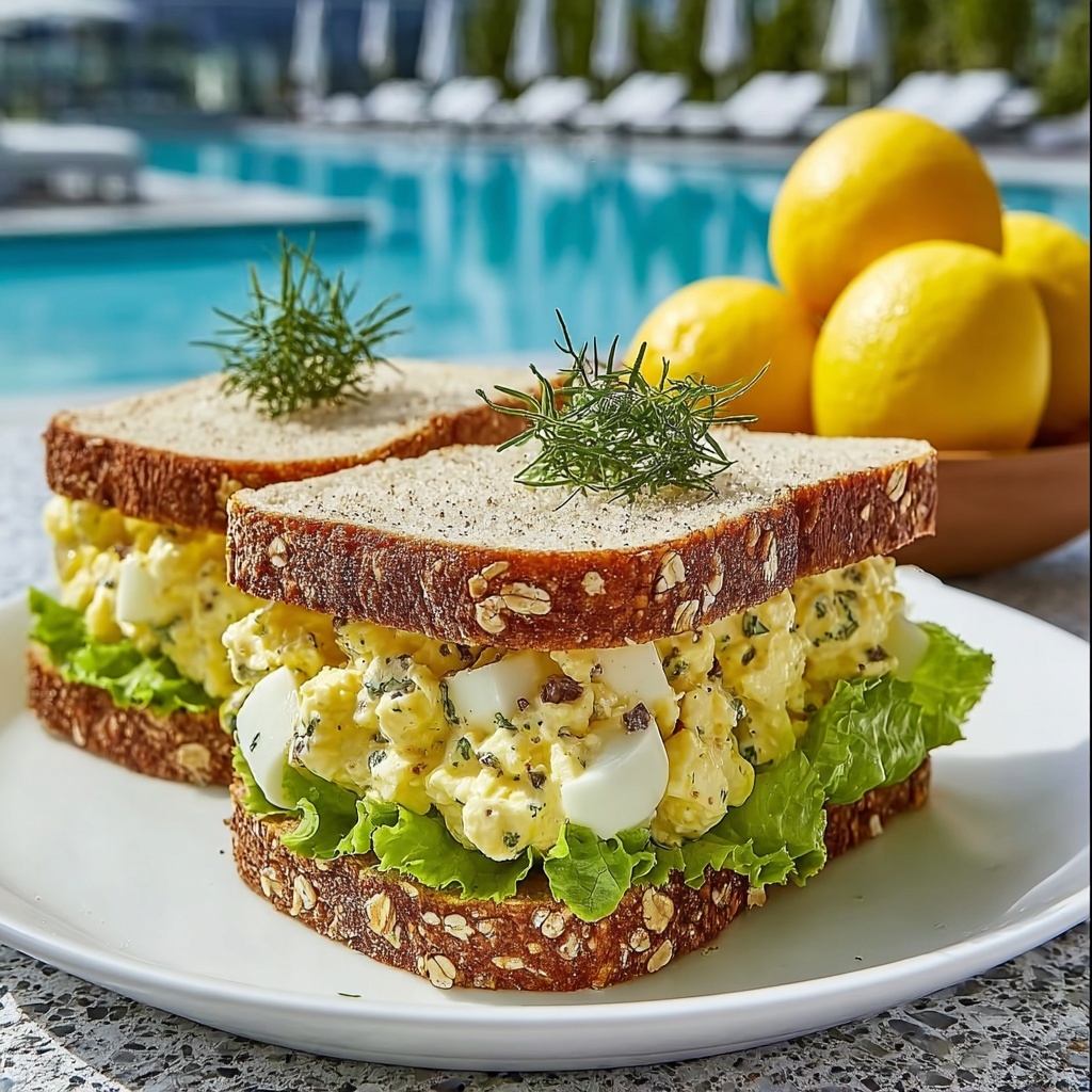 Quick 10-Minute Egg Salad Sandwich Recipe - Recipe Image