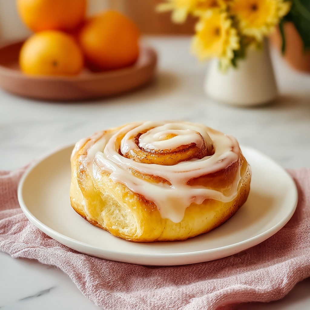 Melt-in-Your-Mouth Orange Rolls with Creamy Frosting Recipe - Recipe Image