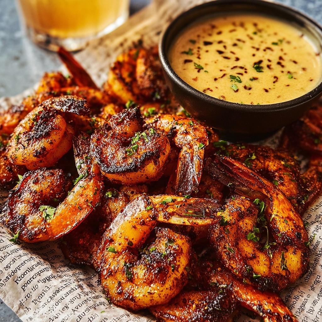 Quick & Easy Blackened Shrimp Recipe - Recipe Image