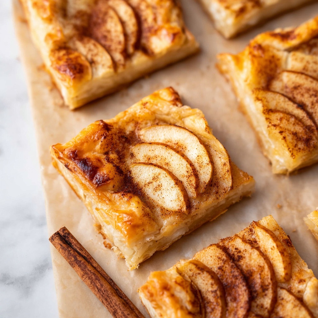Puff Pastry Apple Tart Recipe - Recipe Image