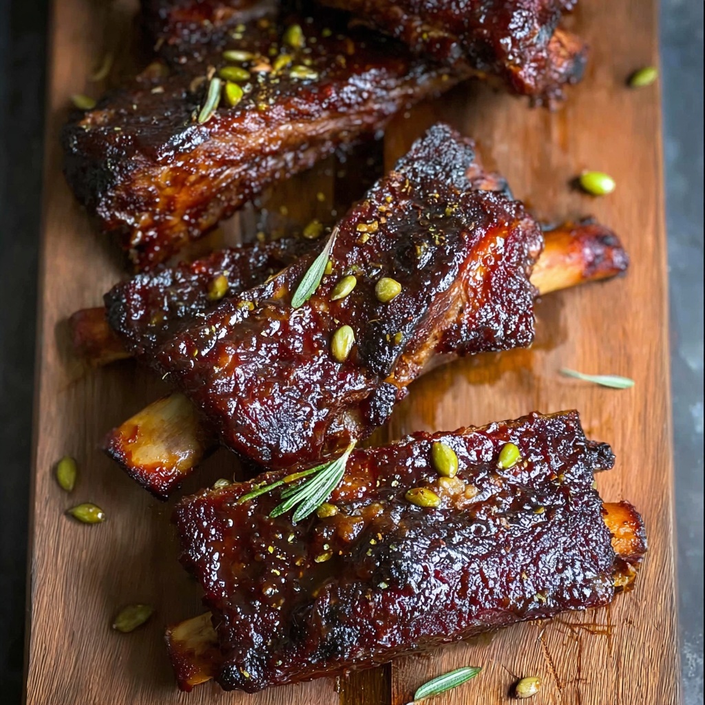 Flavorful Smoked Beef Ribs Recipe - Recipe Image