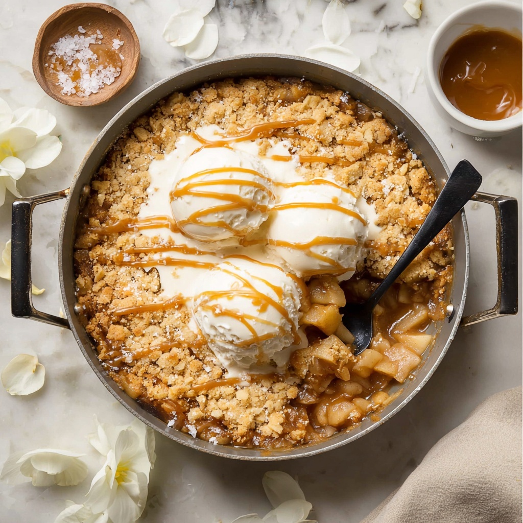 Caramel Apple Cookie Skillet Recipe - Recipe Image