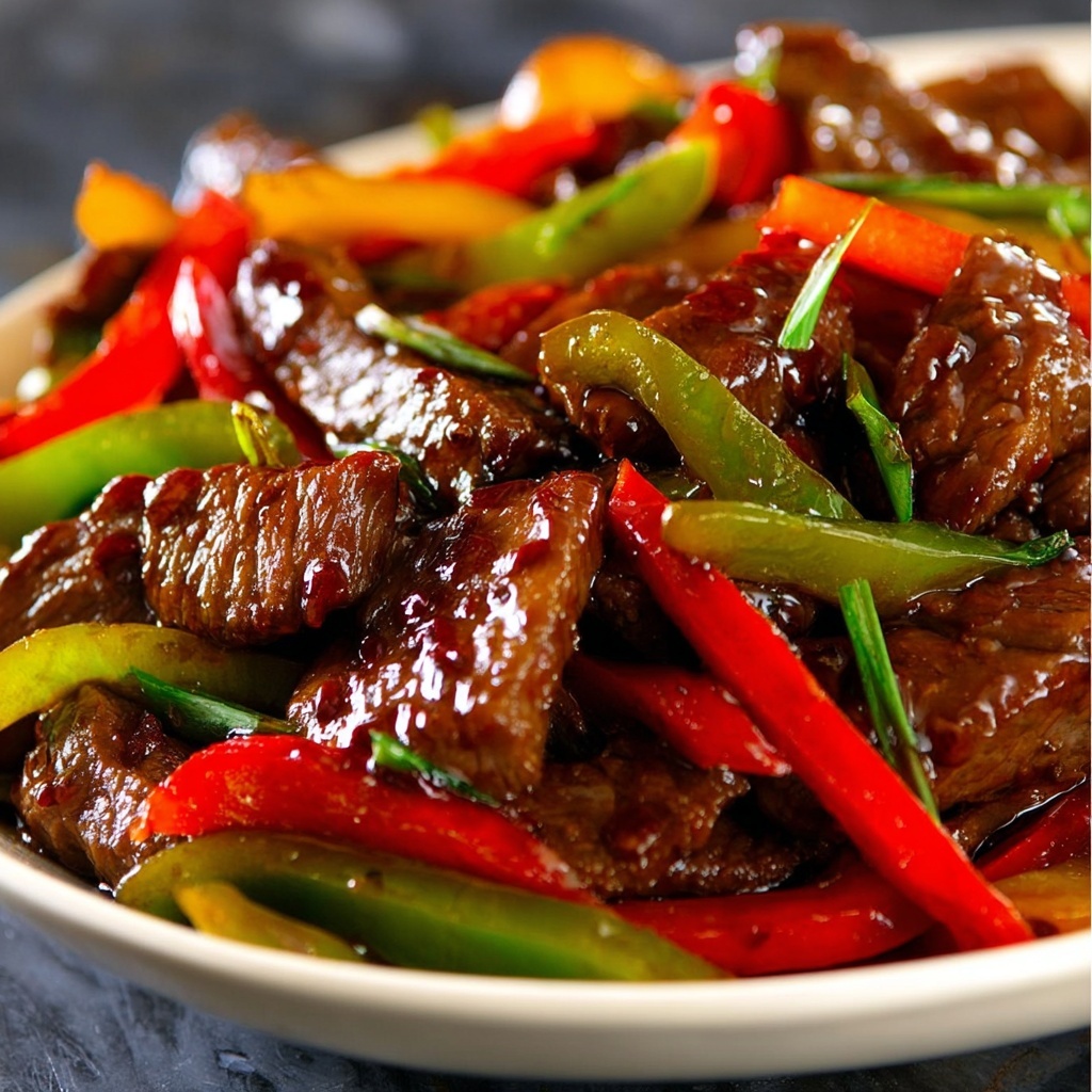Pepper Steak Stir Fry Recipe - Recipe Image