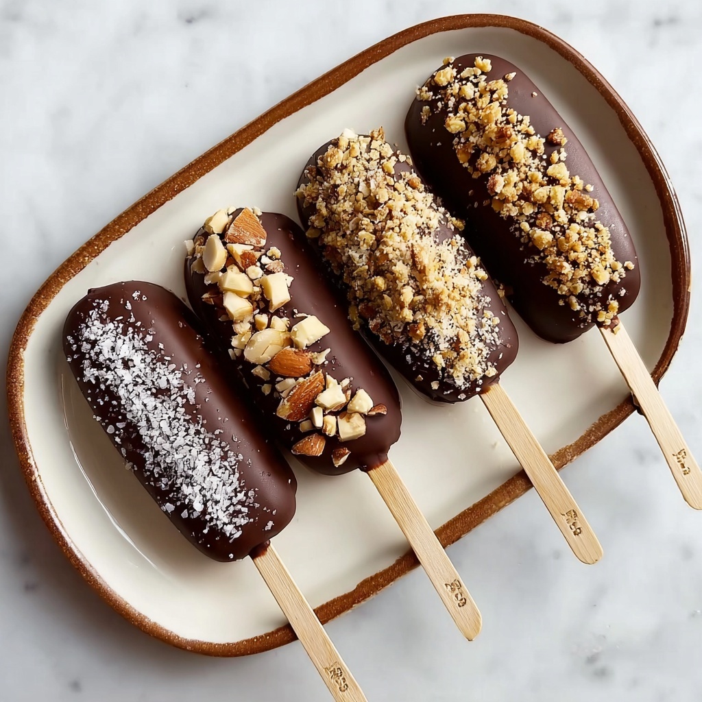 Chocolate Covered Banana Pops Recipe - Recipe Image