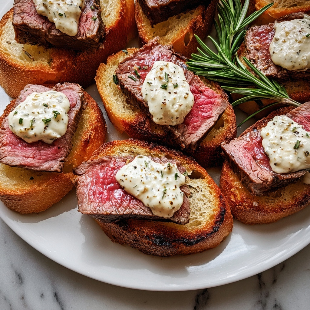 Garlic Bread Steak Bites Recipe - Recipe Image