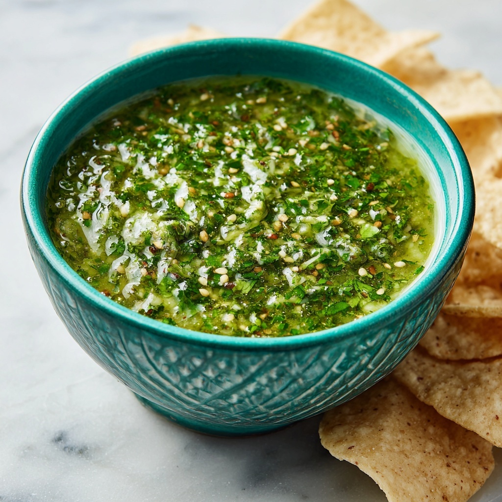 Salsa de Tomatilles Grillées Recipe - Recipe Image