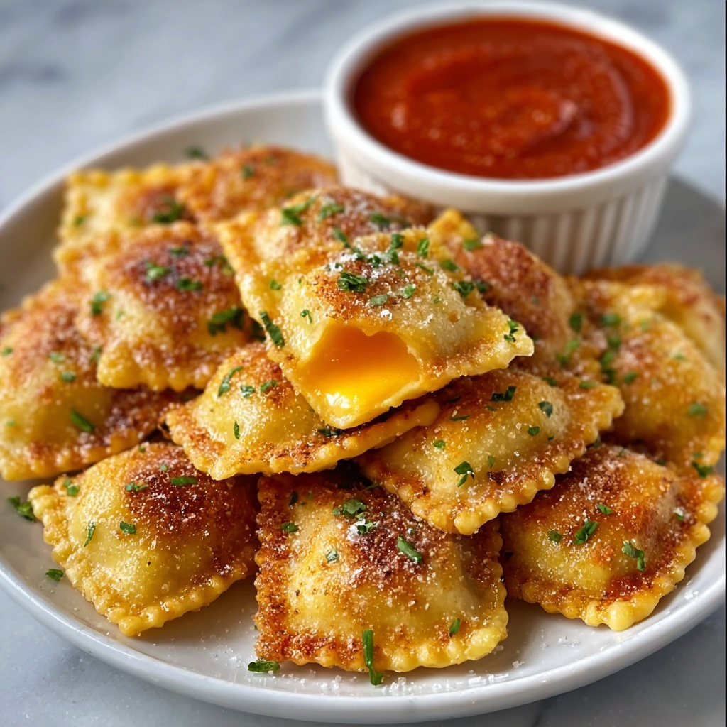 Air Fryer Million Dollar Ravioli Bites Recipe - Recipe Image