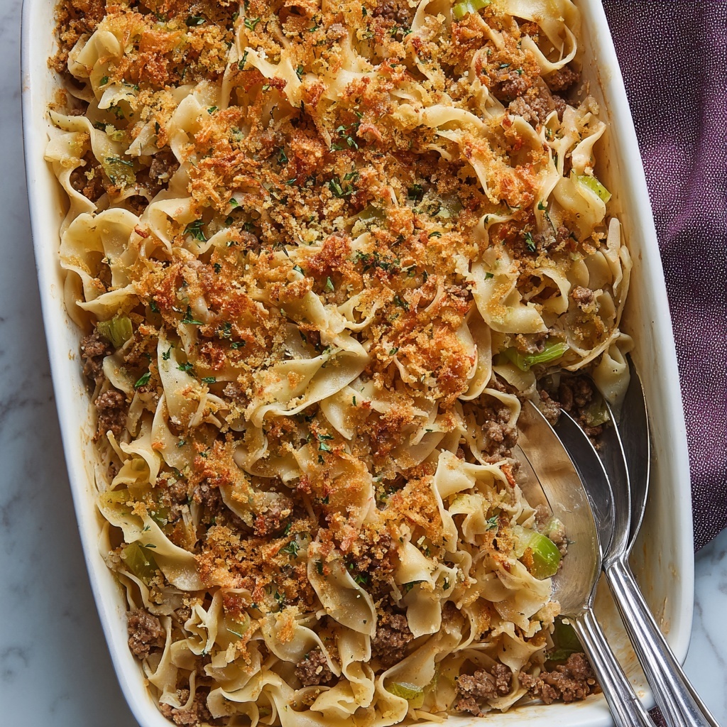 Sausage and Brussels Sprouts Casserole Recipe - Recipe Image