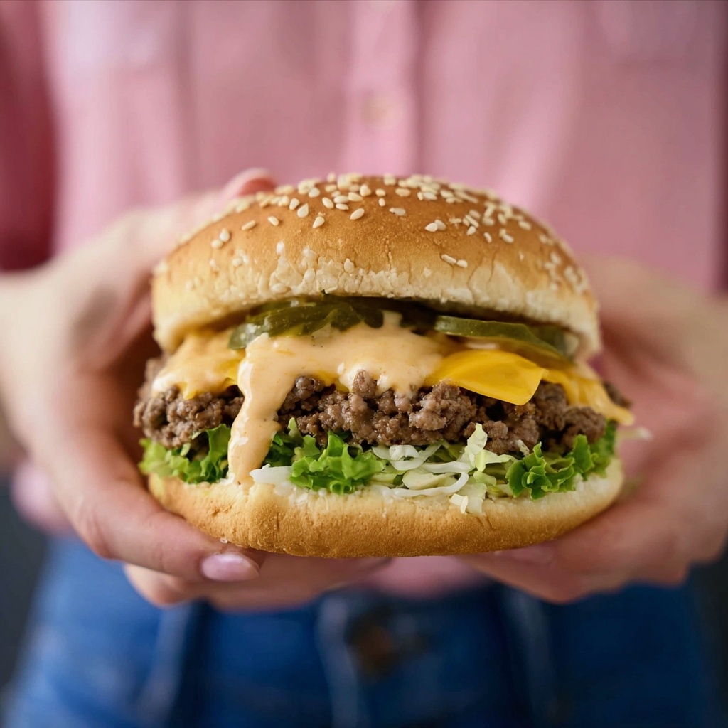 Big Mac Sloppy Joes Recipe - Recipe Image