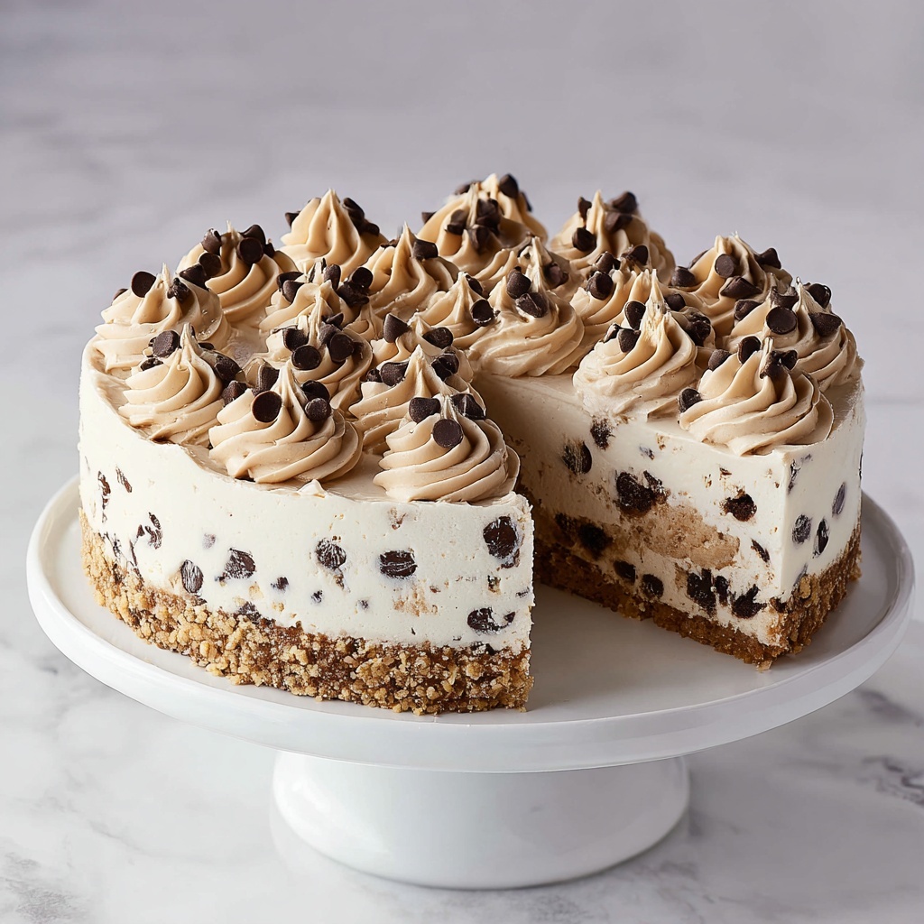 Chocolate Chip Cookie Ice Cream Cake Recipe - Recipe Image