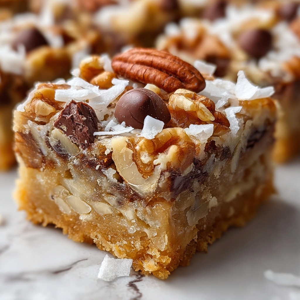 Magic Cookie Bars Recipe - Recipe Image