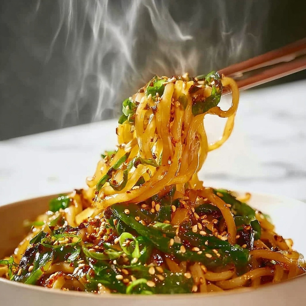 Easy Szechuan Noodles Recipe - Recipe Image