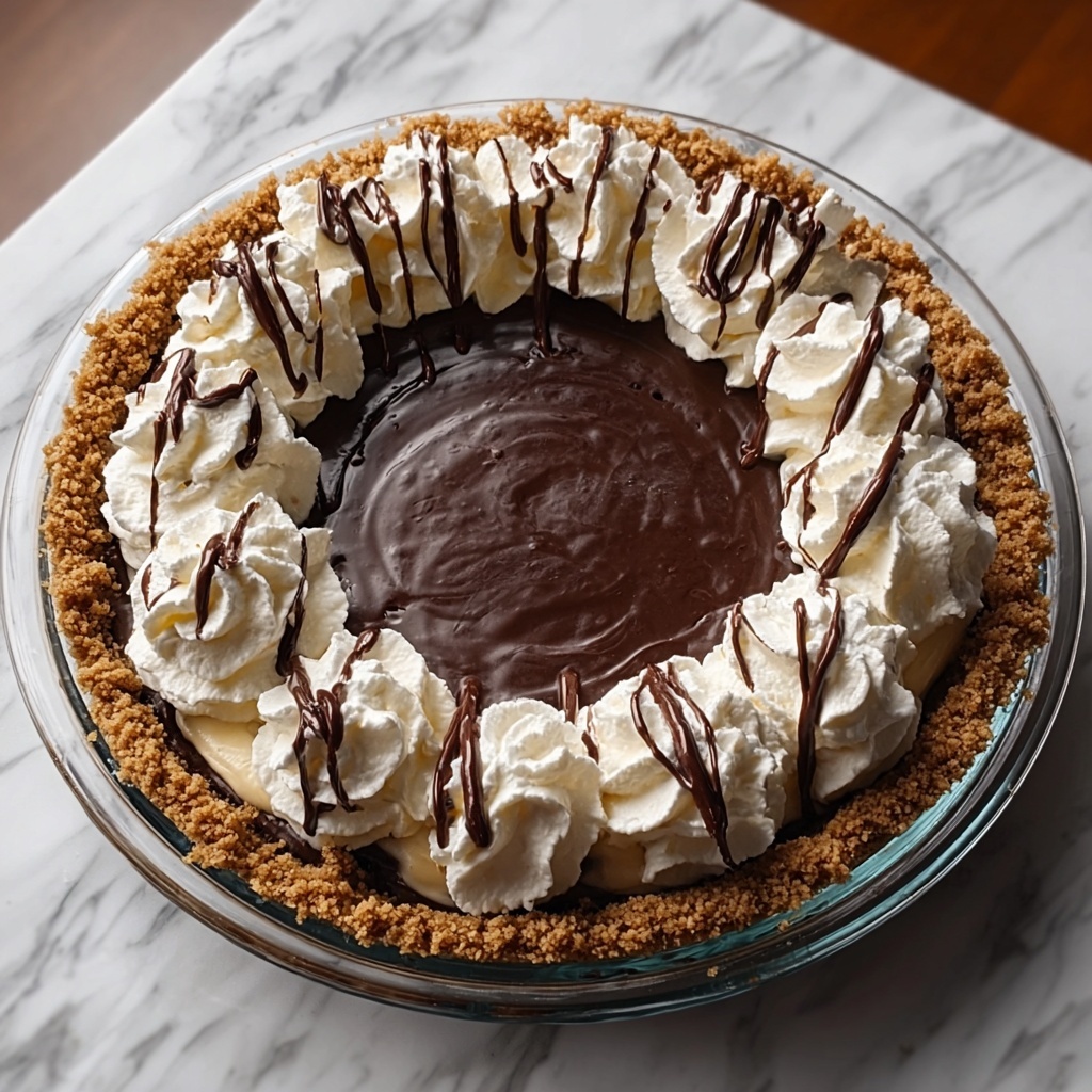 Hot Fudge Peanut Butter Pie: A Decadent Dessert for Peanut Butter Lovers Recipe - Recipe Image