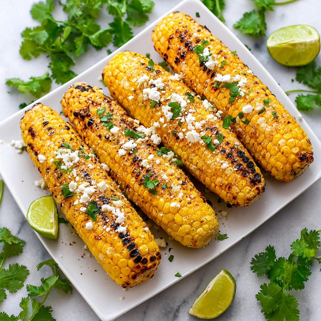 Elote (Mexican Grilled Corn) Recipe - Recipe Image