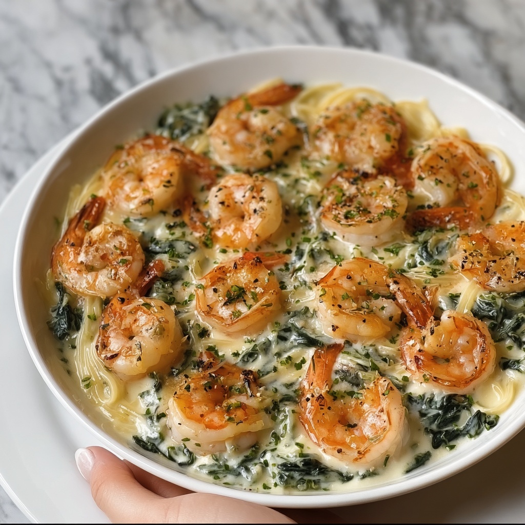 Garlic Shrimp Pasta Recipe - Recipe Image