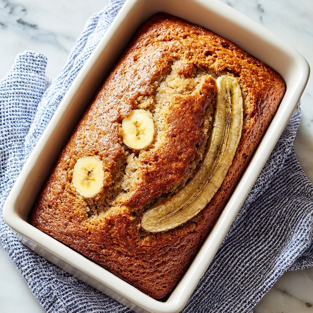 Almond Flour Banana Bread Recipe - Recipe Image