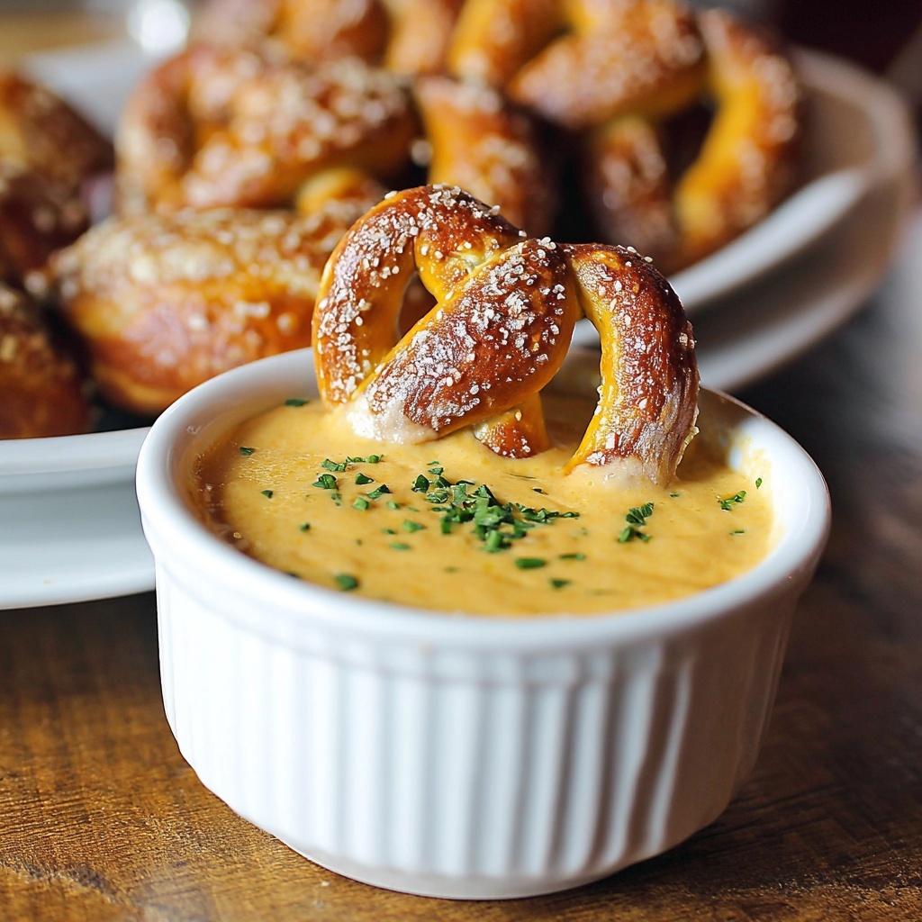 Delicious Beer Cheese Pretzels Recipe - Recipe Image