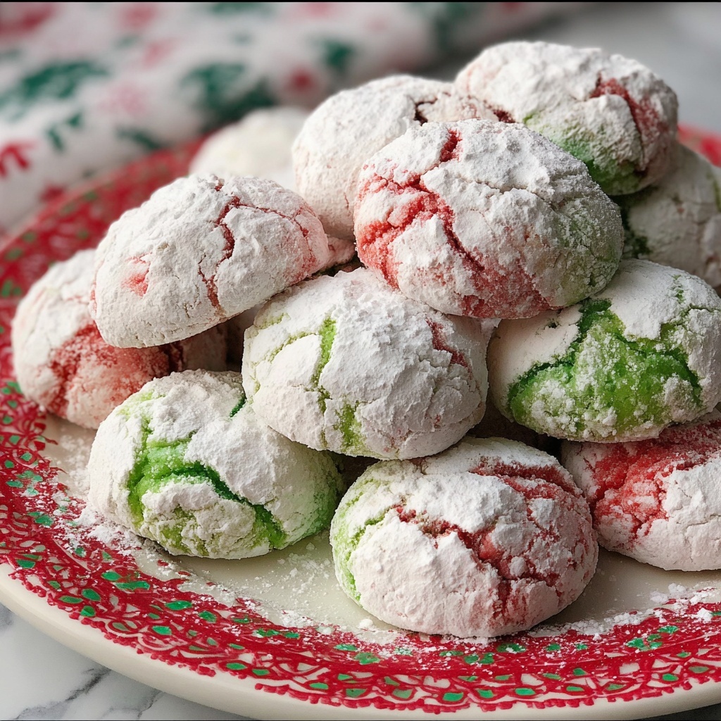 Cake Mix Crinkle Cookies Recipe - Recipe Image