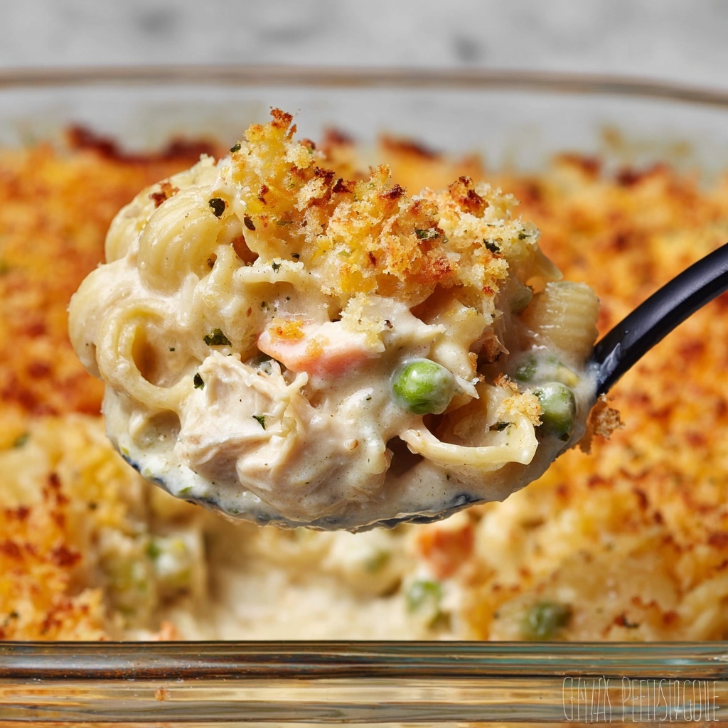 Creamy Tuna Noodle Bake Recipe - Recipe Image
