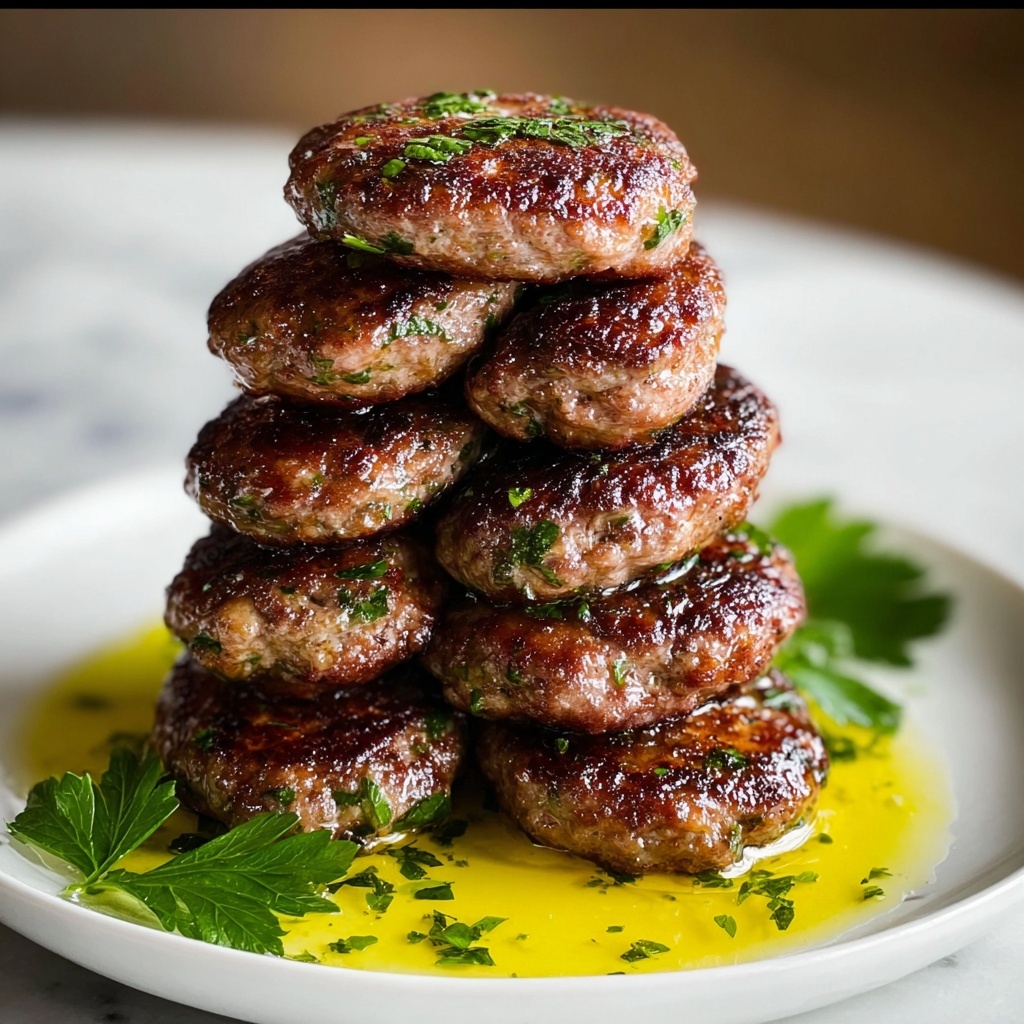 Flavorful Beef and Lamb Kafta with Pita or Rice Recipe - Recipe Image