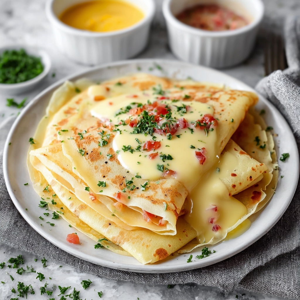 Irresistible Savory Breakfast Crepes You’ll Love to Customize Recipe - Recipe Image