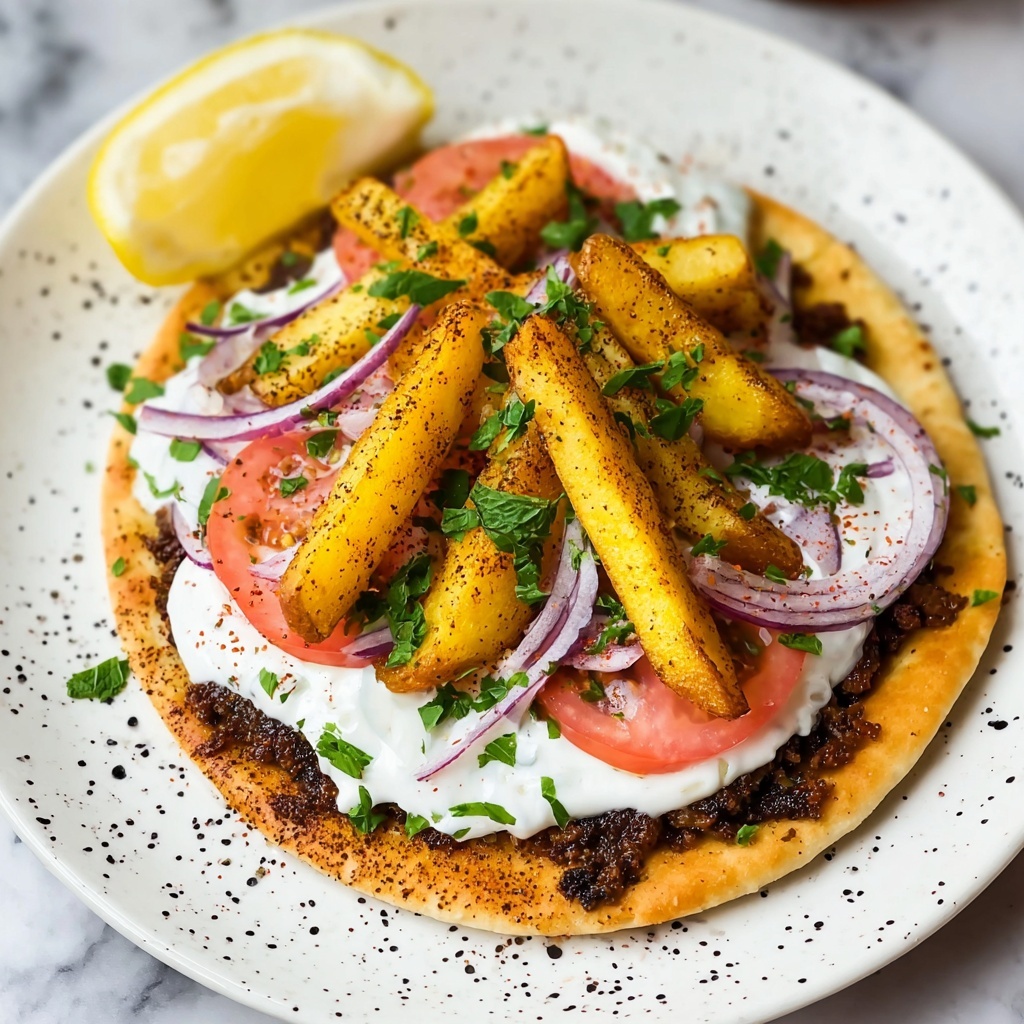 Gyros Smashed Tacos Recipe - Recipe Image