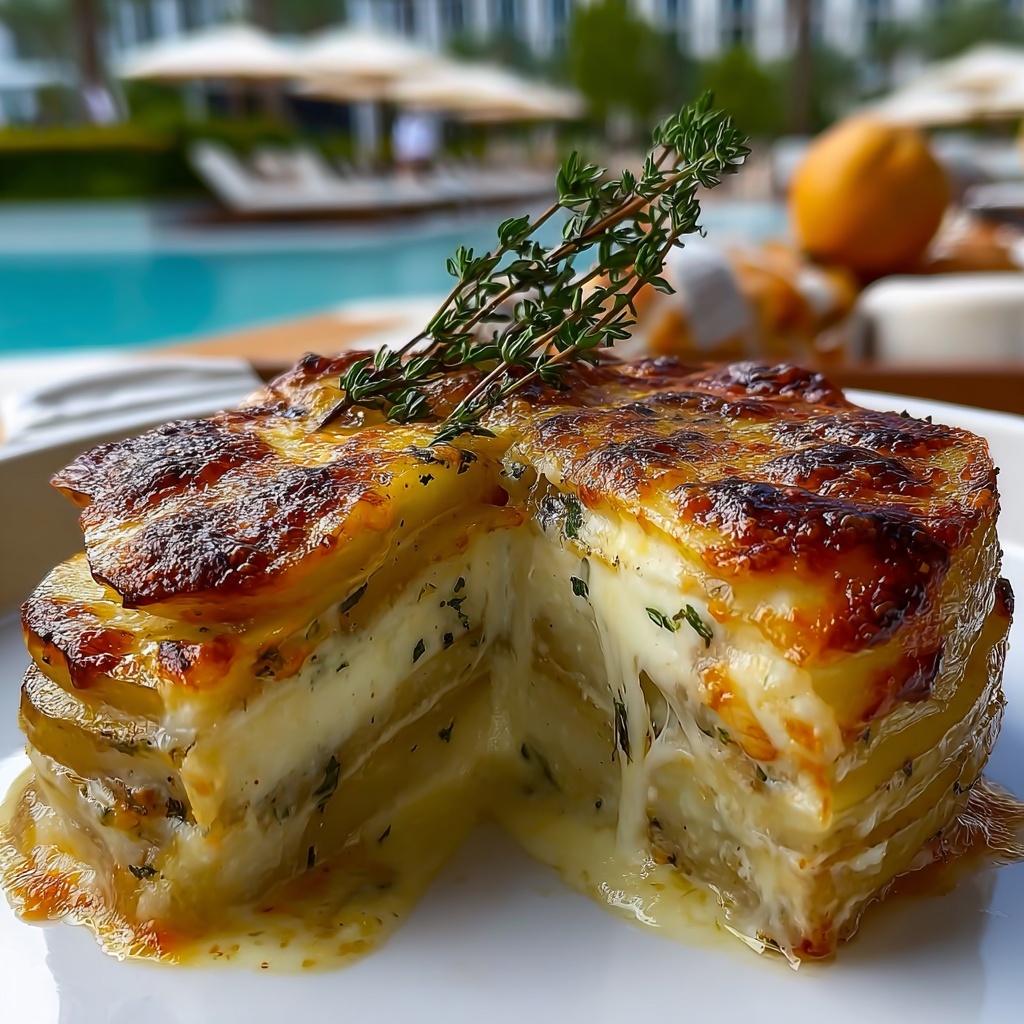 Best Homemade Scalloped Potatoes Recipe - Recipe Image