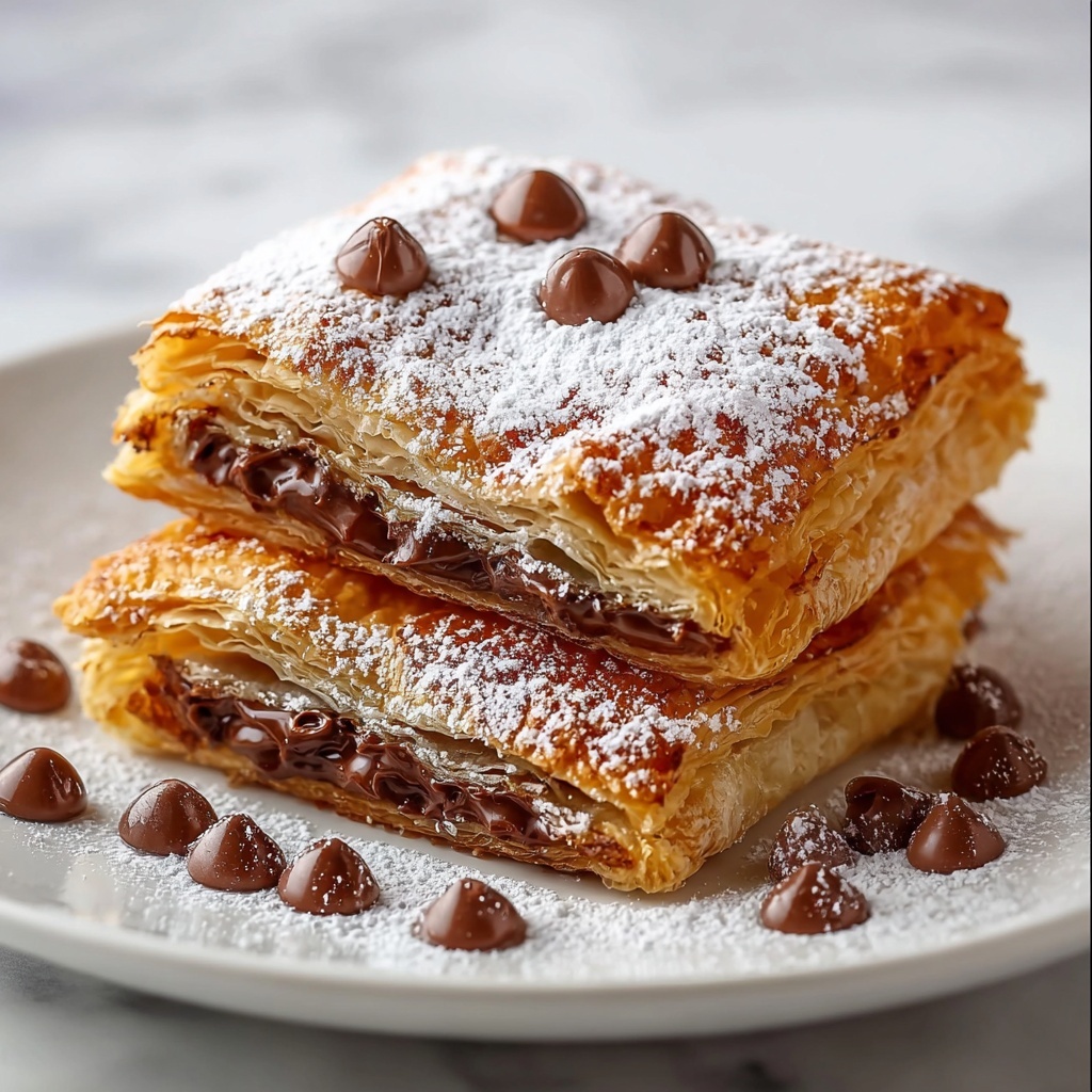 Croissant Breakfast Bake with Chocolate Chips Recipe - Recipe Image