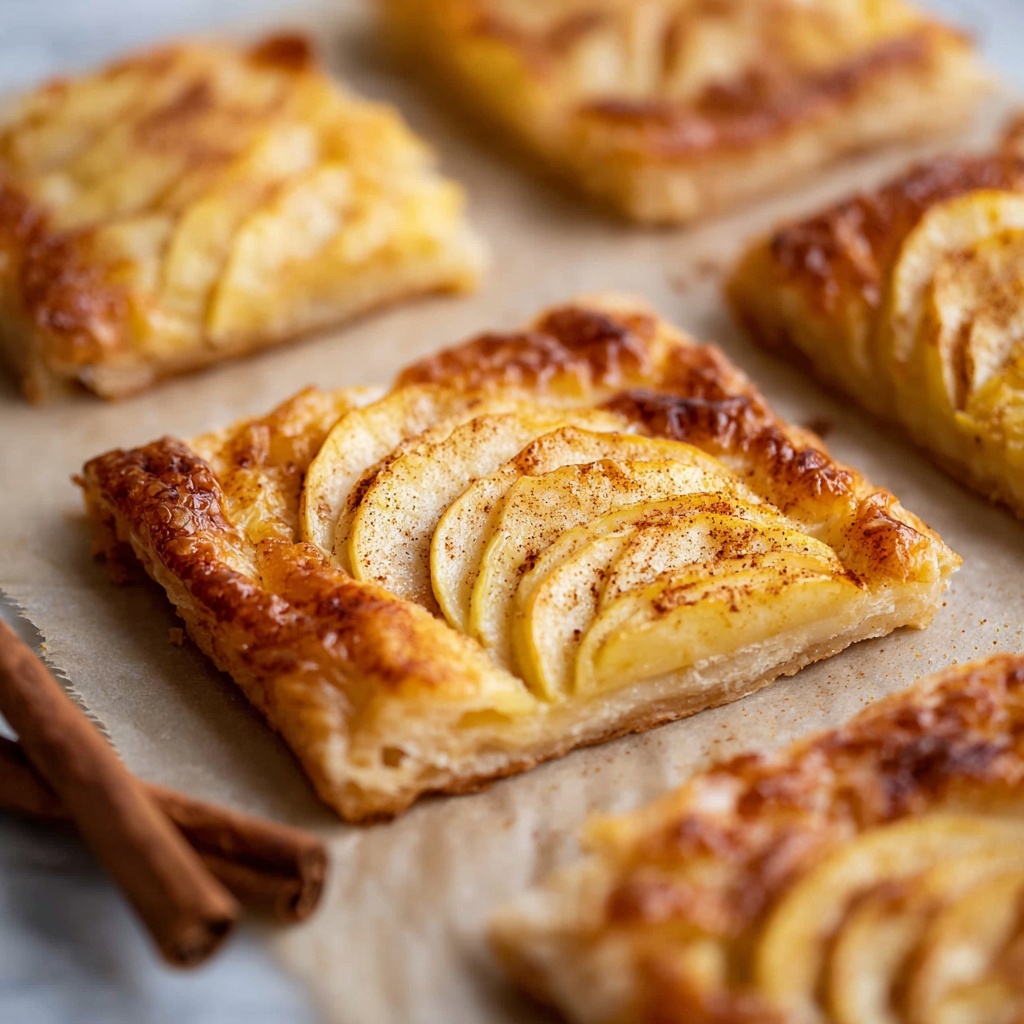 Puff Pastry Apple Tart Recipe - Recipe Image