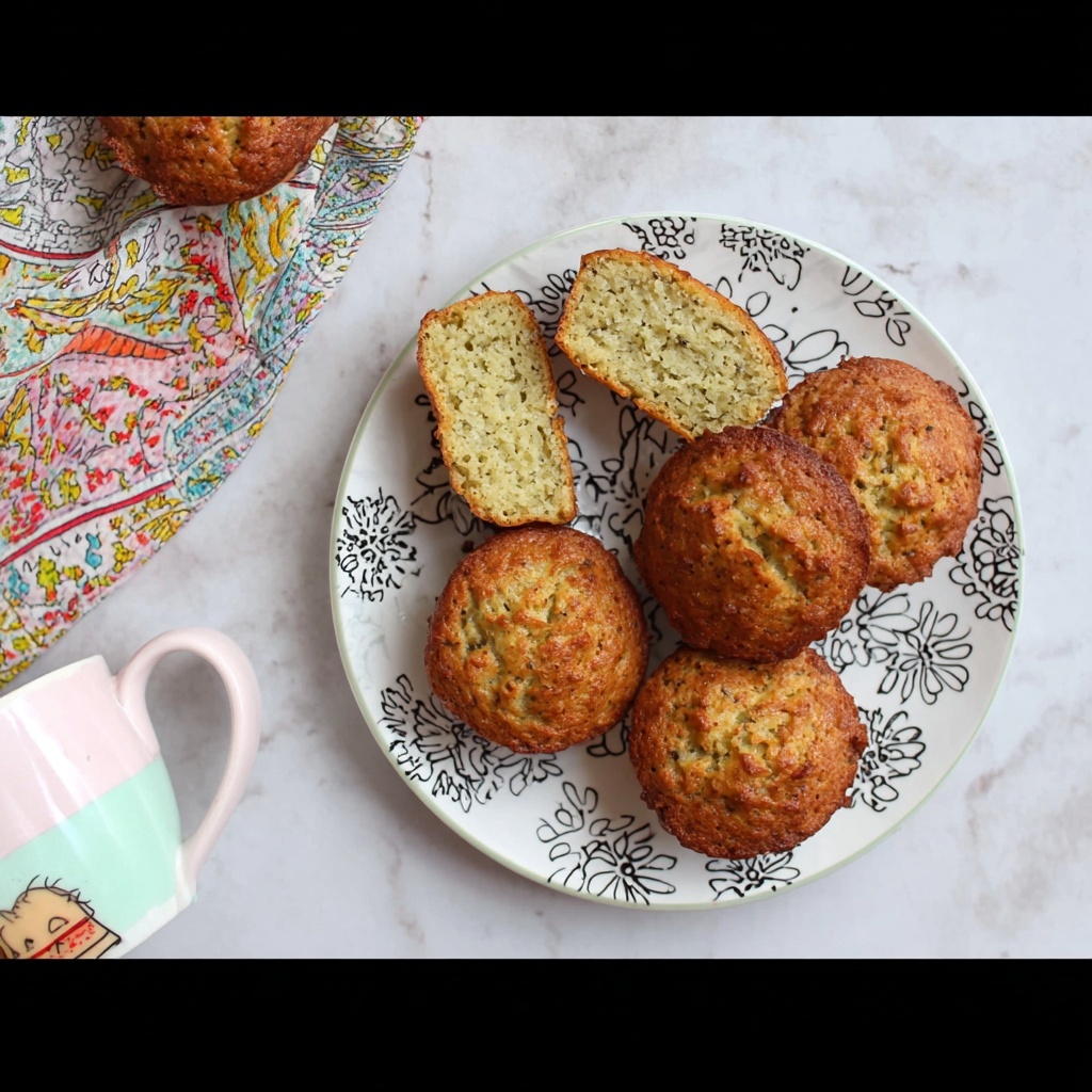 Broccoli and Cheesy Muffins Recipe - Recipe Image