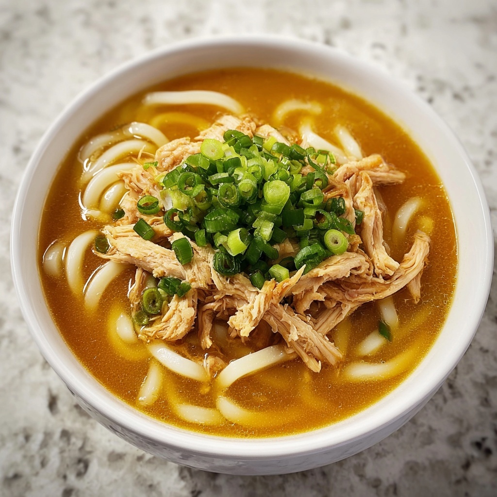 Chicken Udon Soup Recipe - Recipe Image