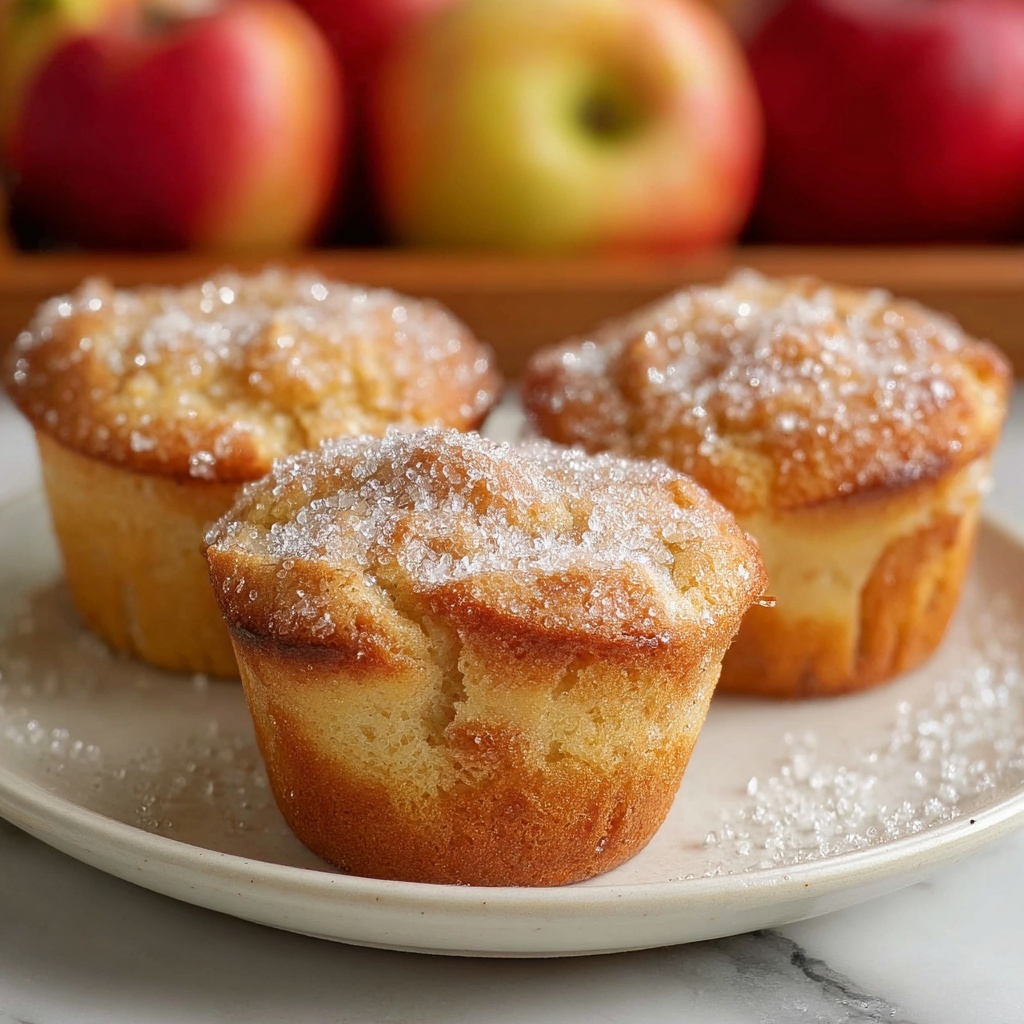 Mini Gluten-Free Vegan Apple Muffins Recipe - Recipe Image