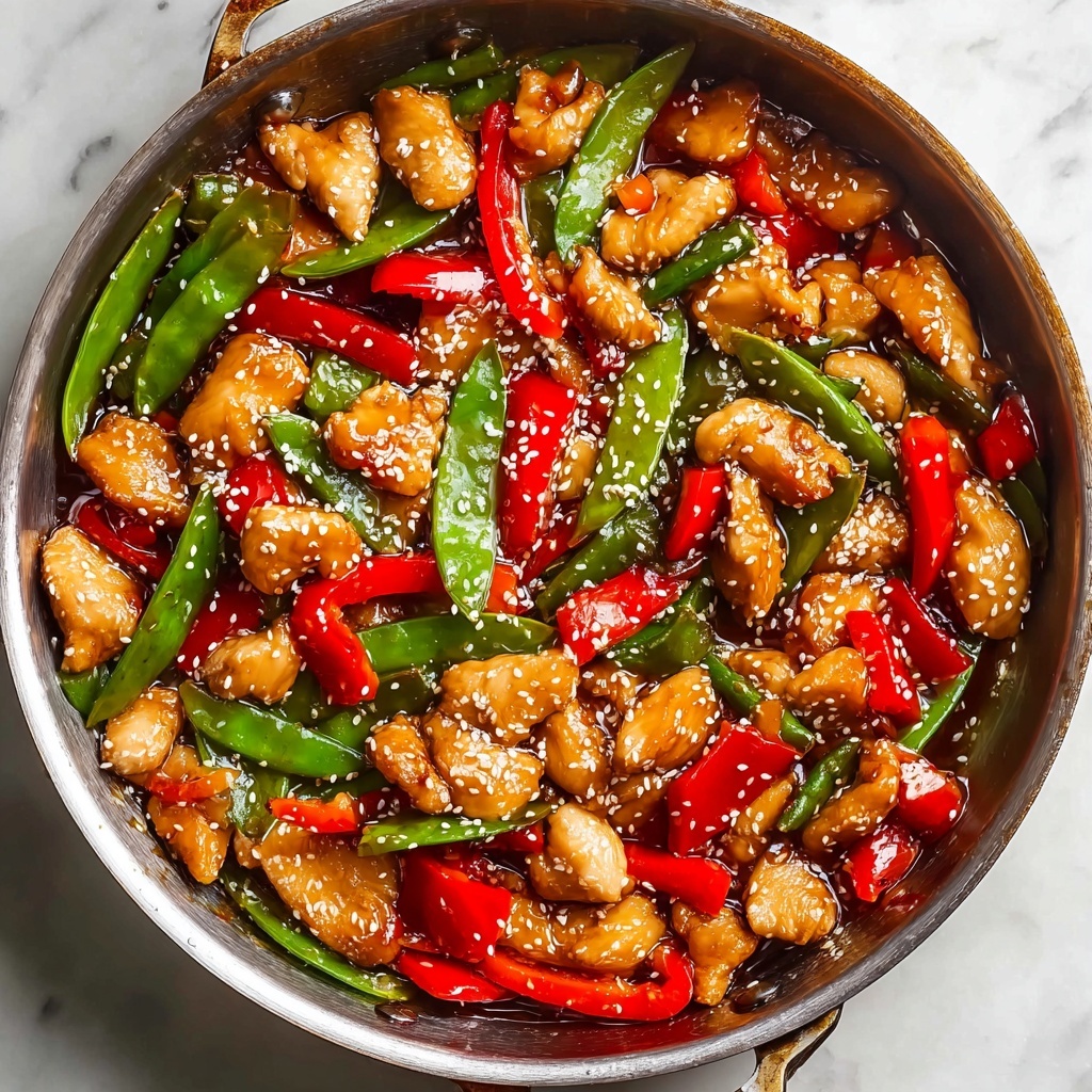 Honey Garlic Chicken Stir Fry Recipe - Recipe Image