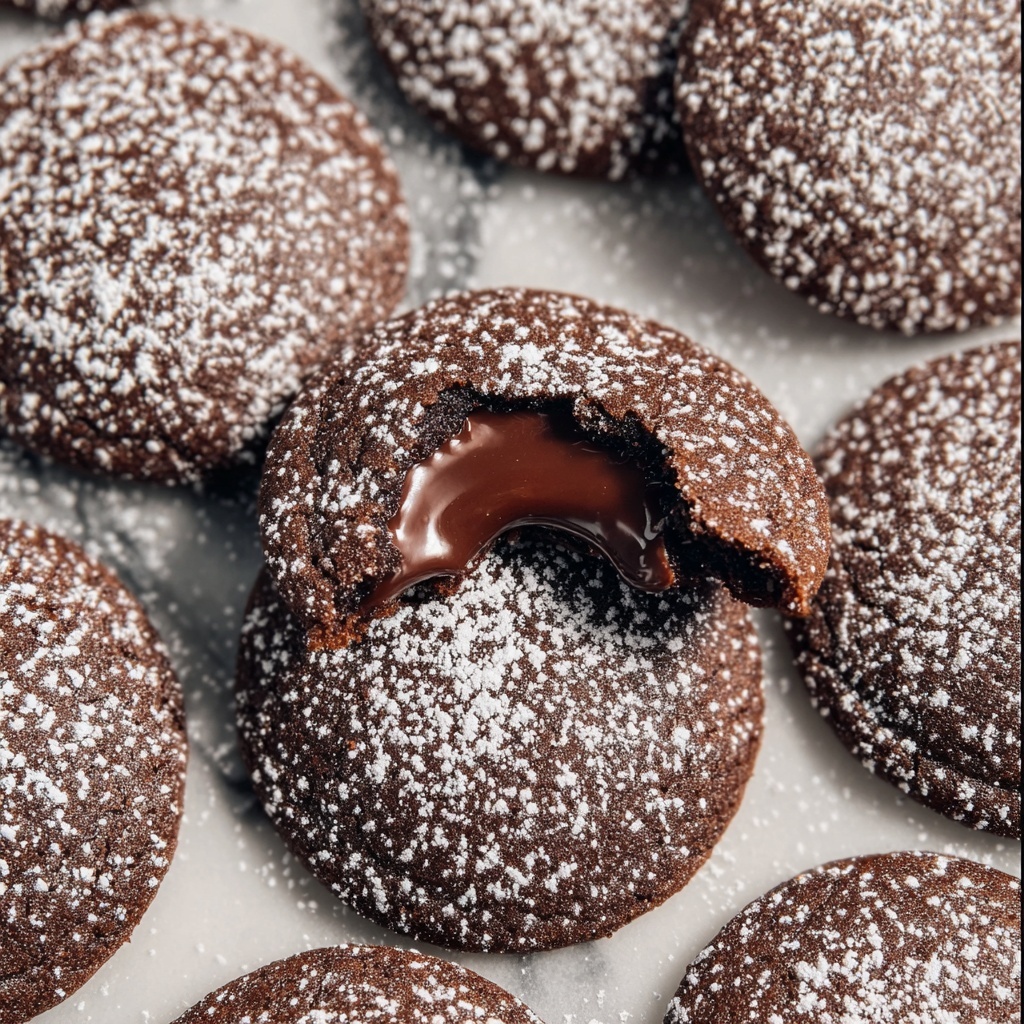 Chocolate Lava Cookies Recipe - Recipe Image