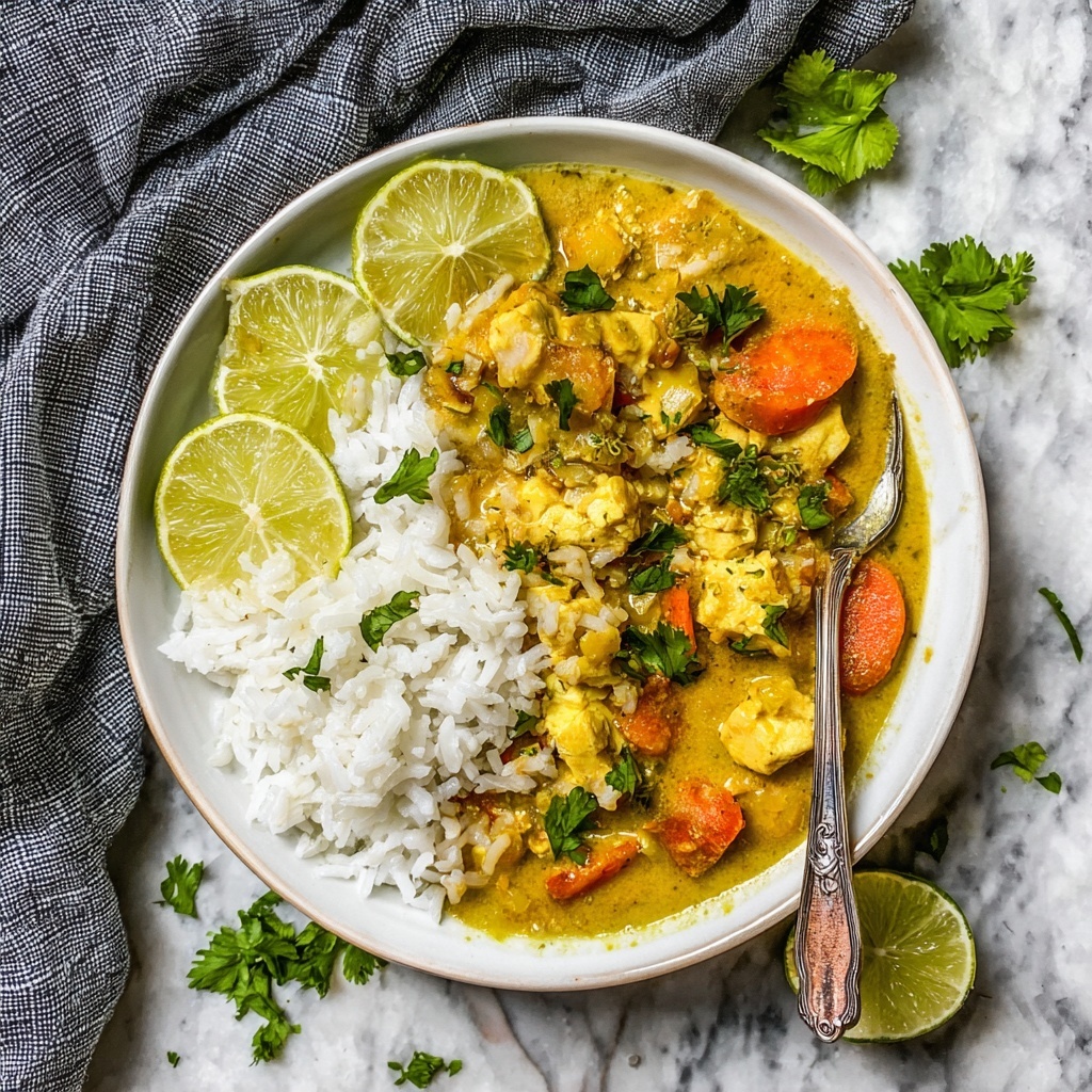 Tofu Green Curry Recipe - Recipe Image