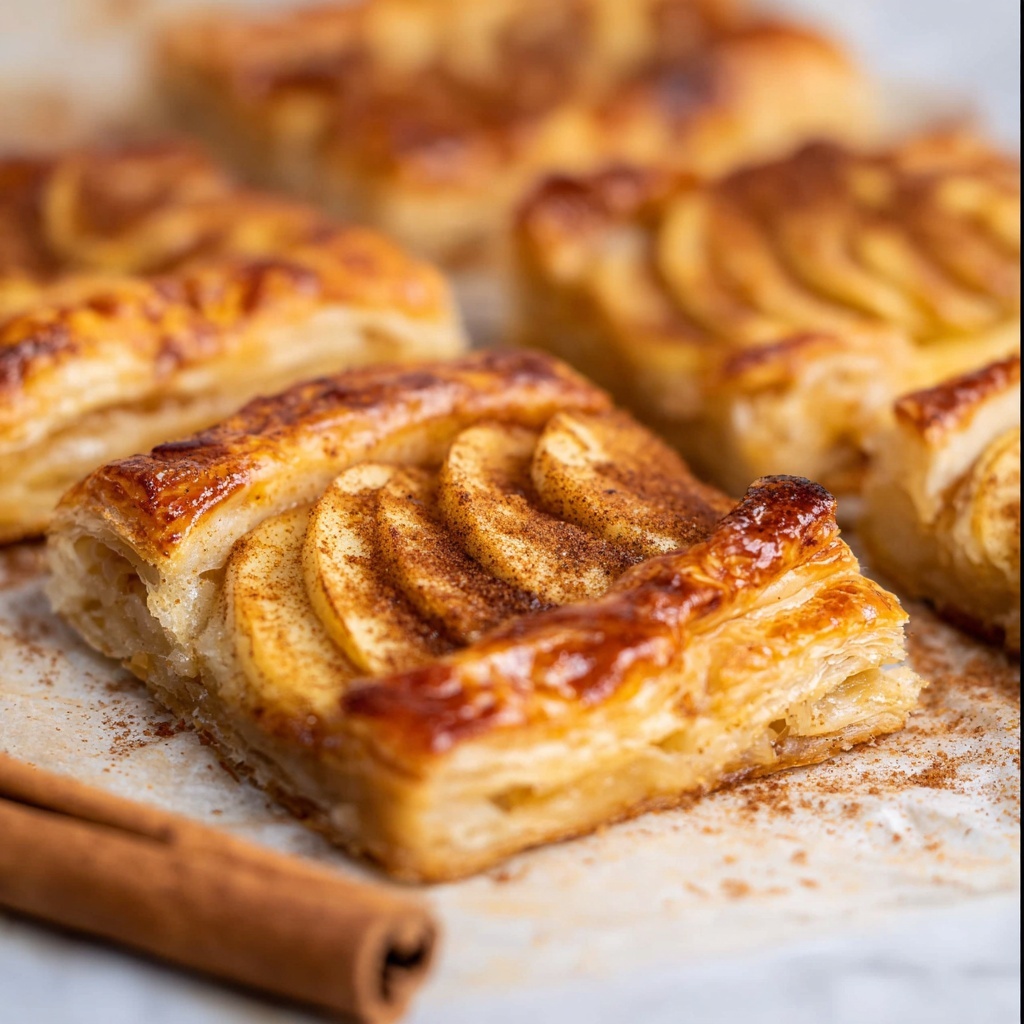 Puff Pastry Apple Tart Recipe - Recipe Image