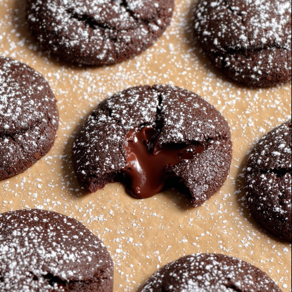 Chocolate Lava Cookies Recipe - Recipe Image