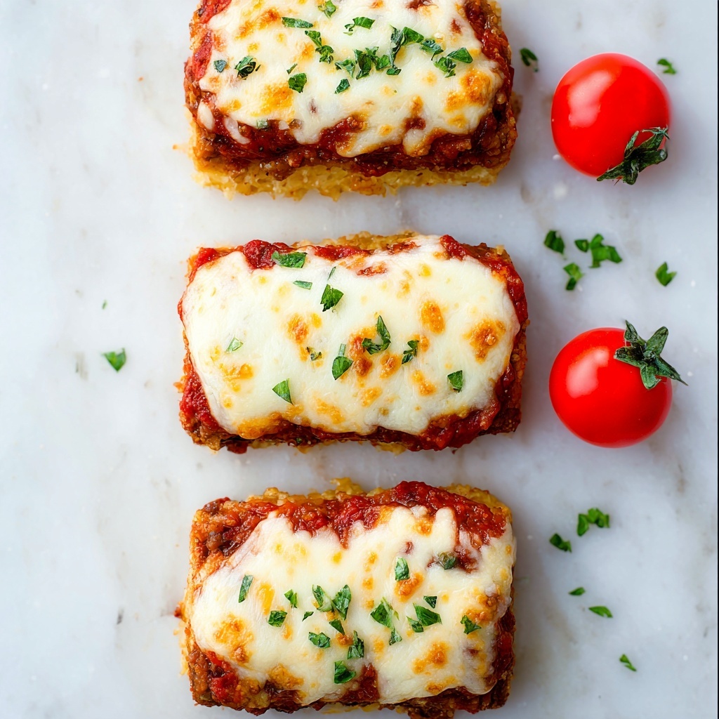 Mini Chicken Parmesan Meatloaves Recipe - Recipe Image