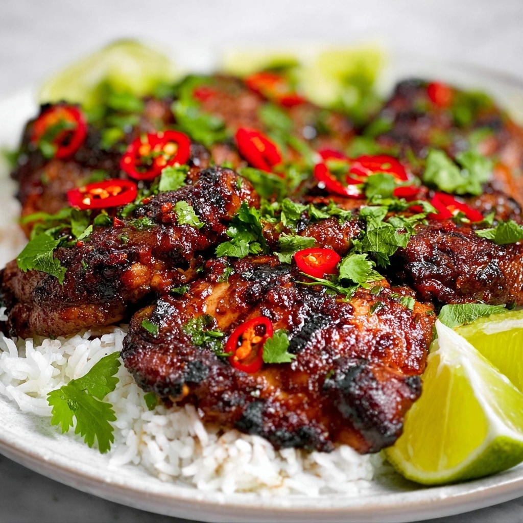 Thai Grilled Chicken (Gai Yang) with Coconut Rice Recipe - Recipe Image