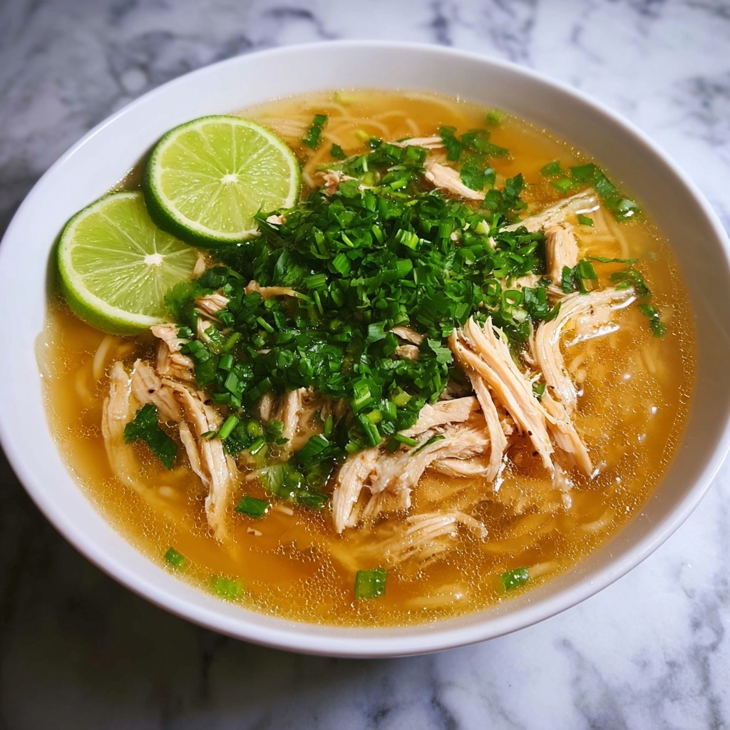 Asian Chicken Noodle Soup Recipe - Recipe Image