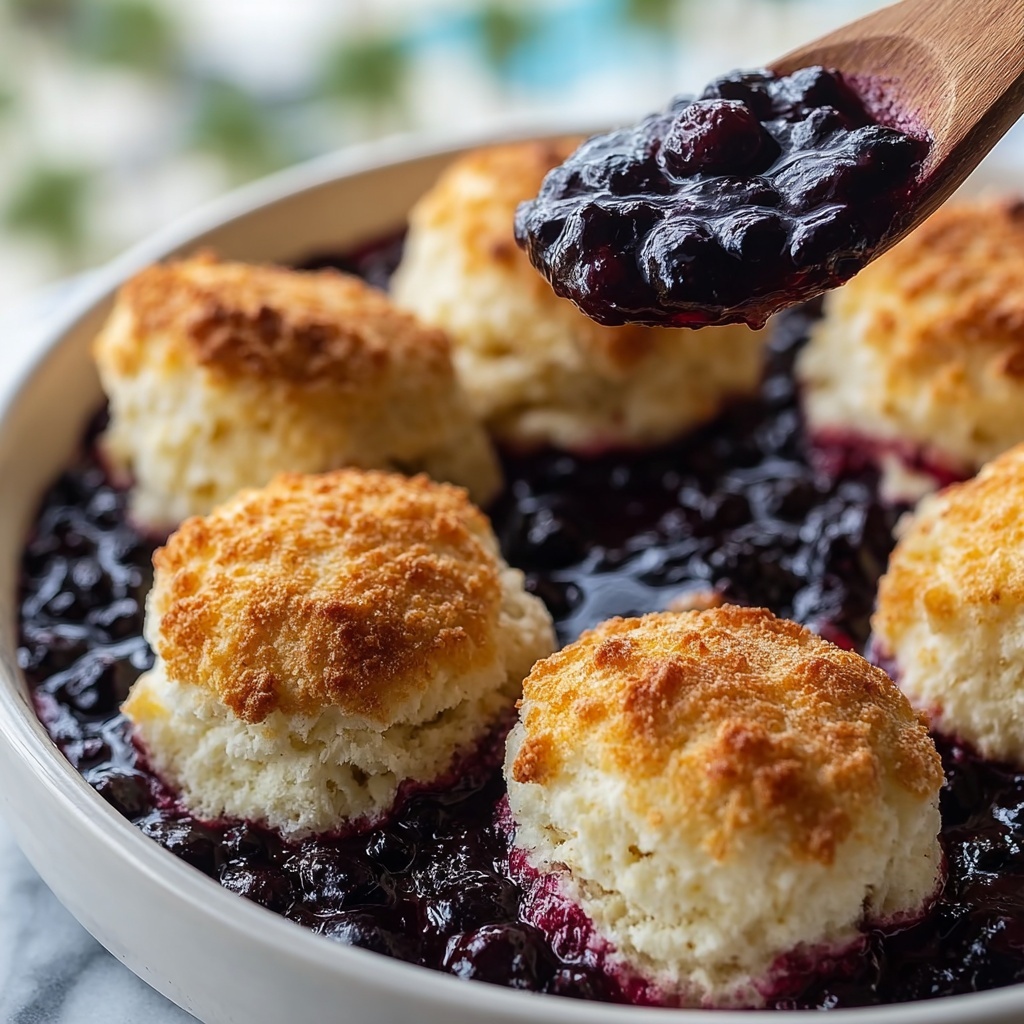 Blueberry Butter Swim Biscuits Recipe - Recipe Image