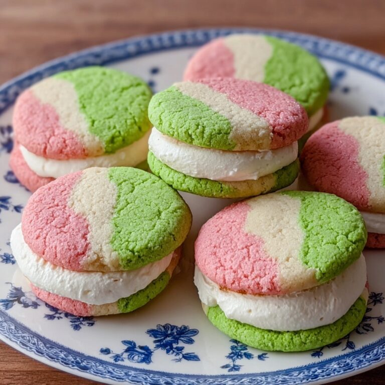 Sandwich Sugar Cookies with Colorful Filling Recipe