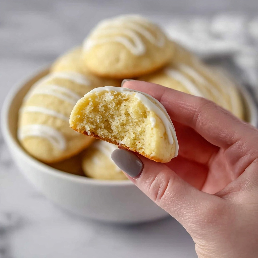 Lemon Ricotta Cookies with Limoncello Glaze Recipe - Recipe Image
